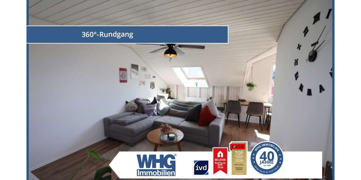 Etagenwohnung Bietigheim-Bissingen Bissingen - 2 Zimmer, 51 m&sup2;, 223.000&euro; | Angebot:26106358