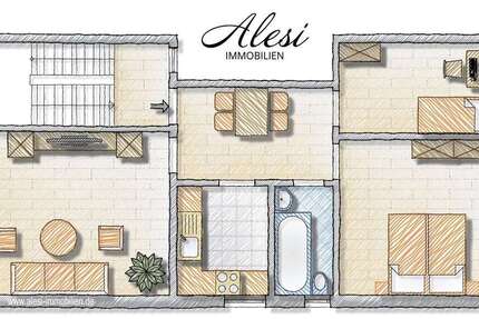 Wohnung zum Kaufen in Stuttgart 250.000 € 60 m²