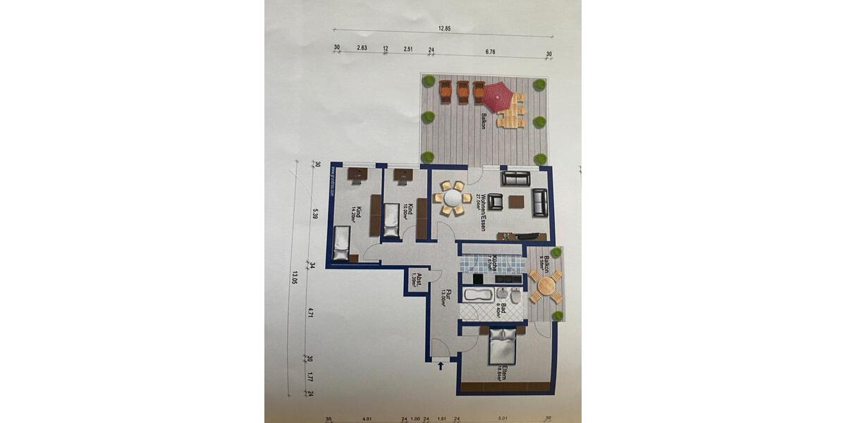 Etagenwohnung Sindelfingen Darmsheim - 4.5 Zimmer, 120 m&sup2;, 529.000&euro; | Angebot:26907656
