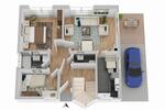Erdgeschoßwohnung Nürtingen - 3 Zimmer, 55 m&sup2;, 600&euro; | Angebot:26374160