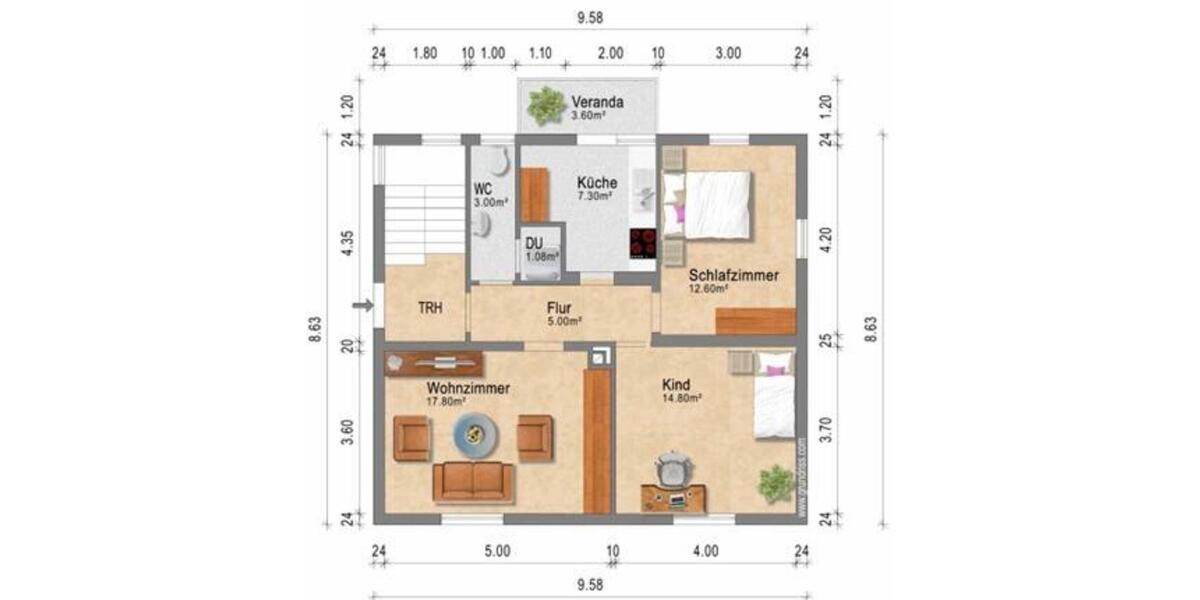 Mehrfamilienhaus, Wohnhaus Stuttgart Hedelfingen - 10 Zimmer, 195 m&sup2;, 695.000&euro; | Angebot:24651305