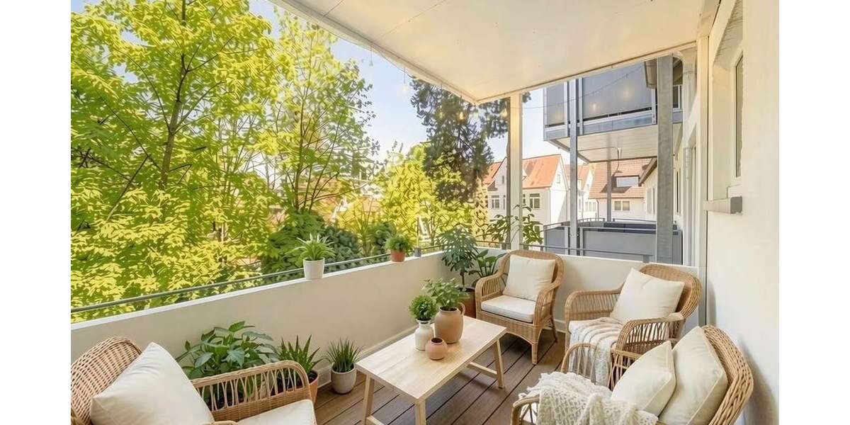 Etagenwohnung Stuttgart Feuerbach - 3 Zimmer, 72 m&sup2;, 285.000&euro; | Angebot:26375891