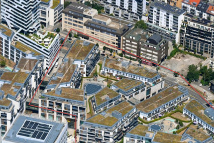 Attraktive Büroflächen zentral Stuttgart Milaneo Office 250 qm -1500 qm zimmer