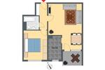Etagenwohnung Böblingen Dagersheim - 2 Zimmer, 61 m&sup2;, 950&euro; | Angebot:26589590