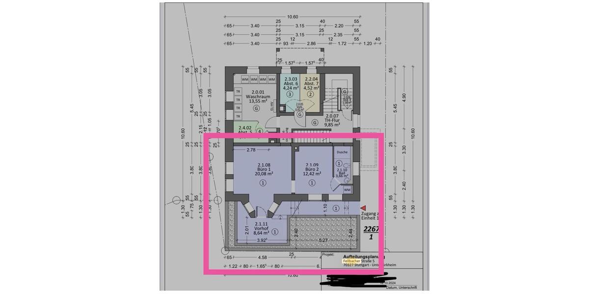 Terrassenwohnung Stuttgart Stuttgart-Ost - 2 Zimmer, 37 m&sup2;, 795&euro; | Angebot:26395468