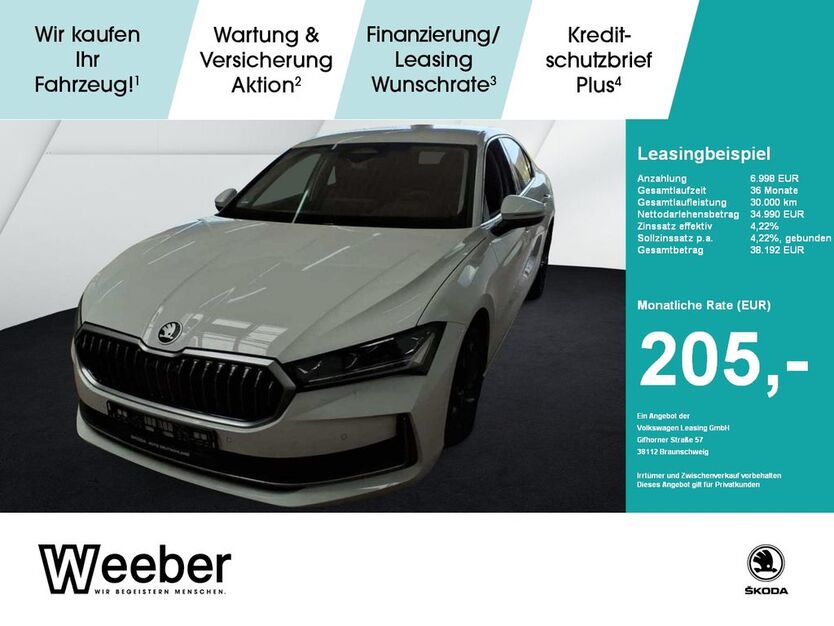 Skoda Superb 7.876 km 34.474 € Leonberg 71229