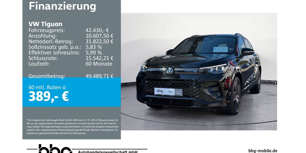 VW Tiguan 15.640 km 40.960 &euro; Metzingen 72555