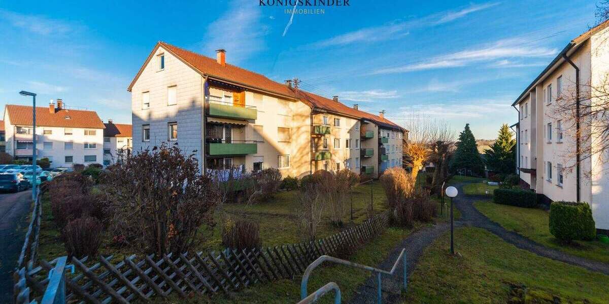 Etagenwohnung Ebersbach an der Fils Sulpach - 3 Zimmer, 69 m&sup2;, 175.000&euro; | Angebot:25673311