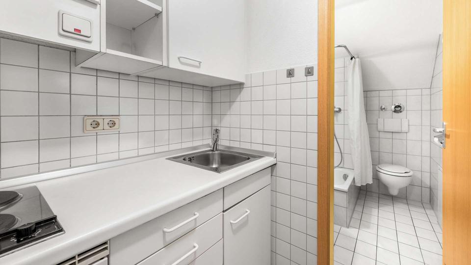 Dachgeschoßwohnung Stuttgart Birkach - 1 Zimmer, 22 m&sup2;, 600&euro; | Angebot:25146631