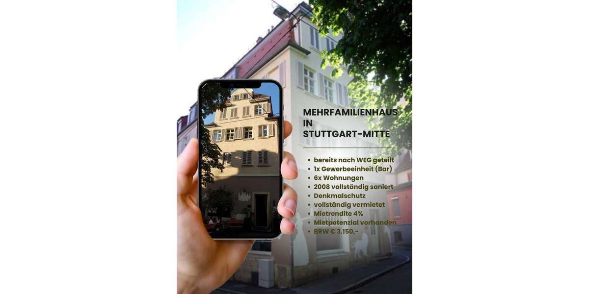 Haus zum Kaufen in Stuttgart 2.980.000 € 578.53 m² 18 zimmer