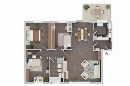 Wohnung Remseck am Neckar - 4.5 Zimmer, 104 m&sup2;, 470.000&euro; | Angebot:26790554