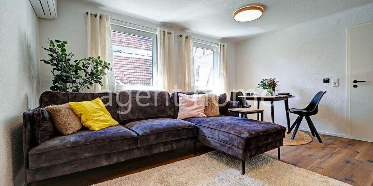 Etagenwohnung Ludwigsburg Oßweil - 4 Zimmer, 75 m&sup2;, 1.660&euro; | Angebot:26397101