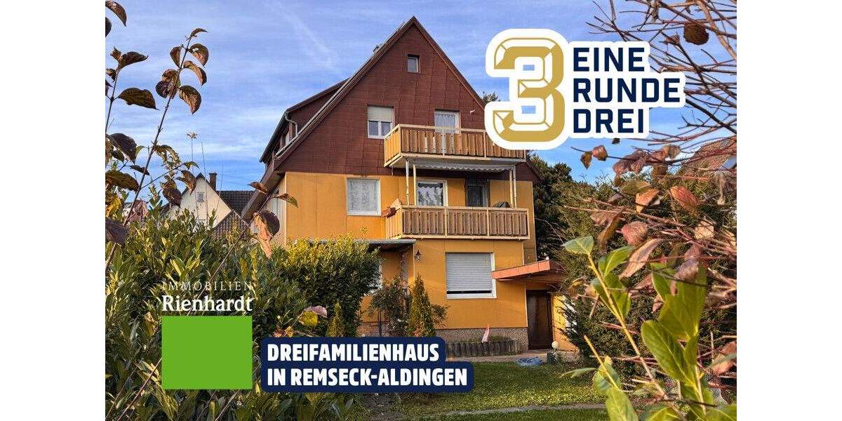 EINE RUNDE 3! Dreifamilienhaus in Remseck-Aldingen 9 zimmer