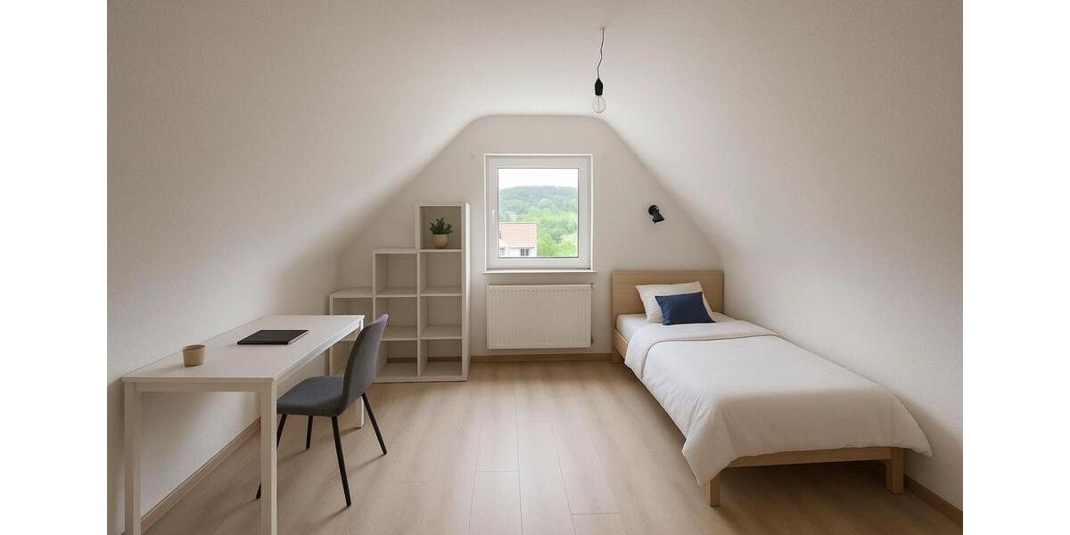 1-Zimmer Dachgeschosswohnung mit kleiner Küche und Bad - Vaih 1 zimmer