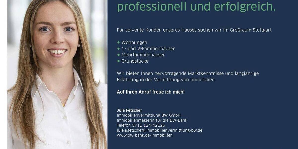 Etagenwohnung Stuttgart Zuffenhausen - 2 Zimmer, 62 m&sup2;, 225.000&euro; | Angebot:25968549