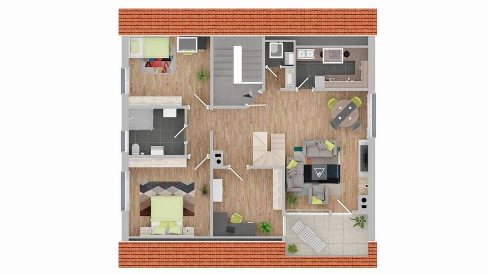 Charmante 5,5-Zimmer-DG-Maisonette in traumhafter Aussichtslage Sillenbuchs