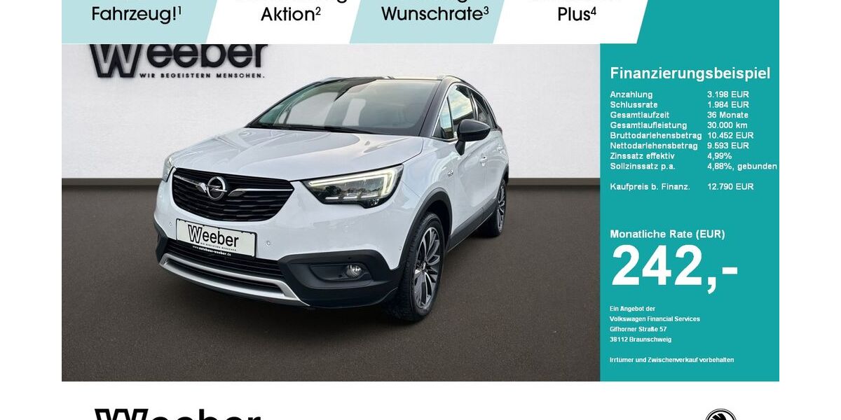 Opel Crossland (X) 45.414 km 12.739 € Weil der Stadt 71263
