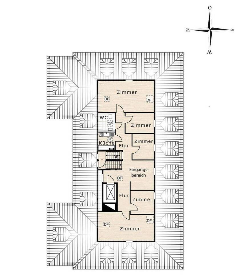 Transformer-Immobilie . teilbare Büroetage in bester Lage . nutzbar als Wohnung(en), BüroPraxis