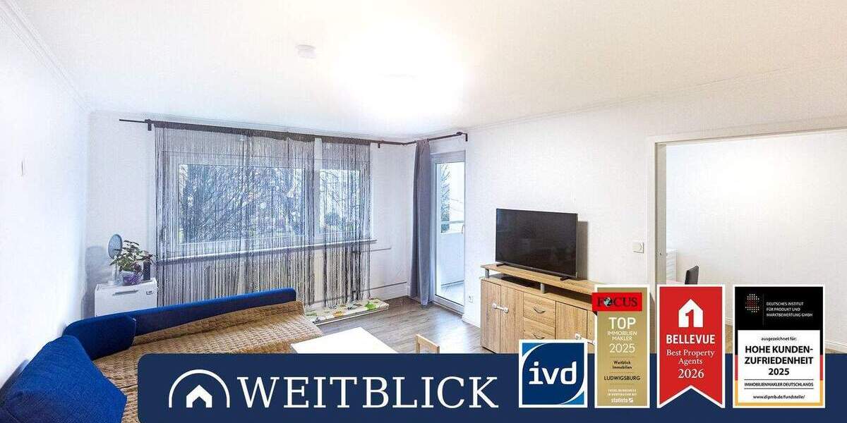 Etagenwohnung Bietigheim-Bissingen Bietigheim - 3 Zimmer, 90 m&sup2;, 269.000&euro; | Angebot:25289775