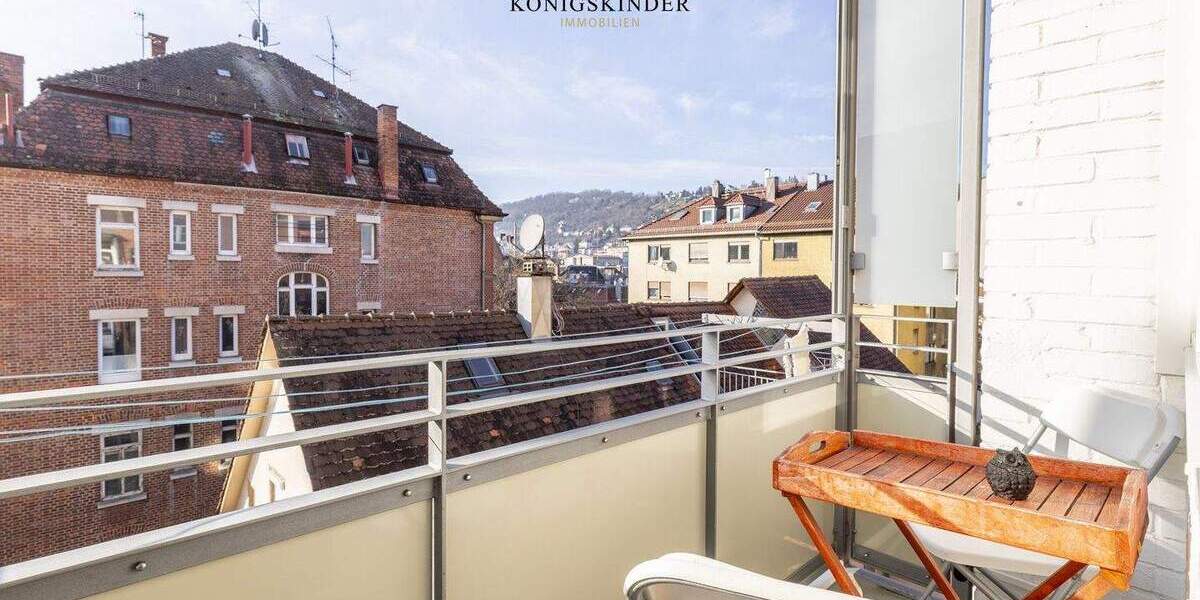 Historischer Altbau trifft urbanes Lebensgefühl: Charmante Wohnung in Stuttgart-Süd 2 zimmer