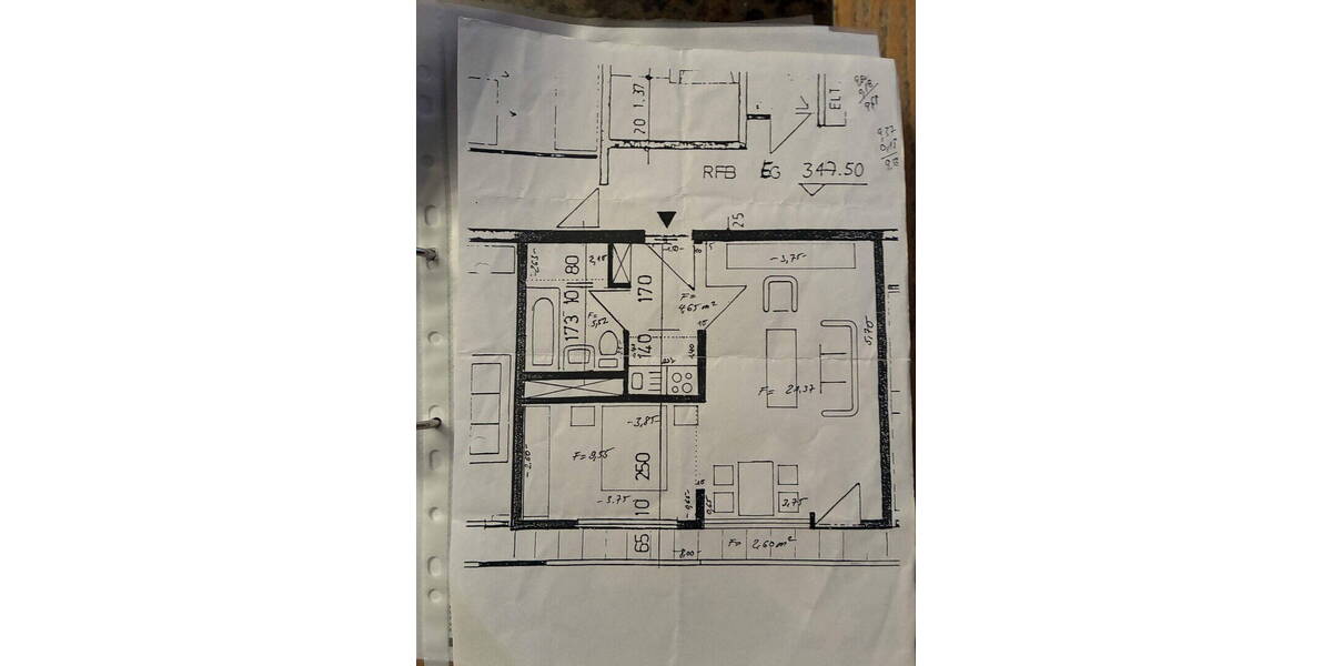 Etagenwohnung Nürtingen - 1 Zimmer, 38 m&sup2;, 94.800&euro; | Angebot:26418061