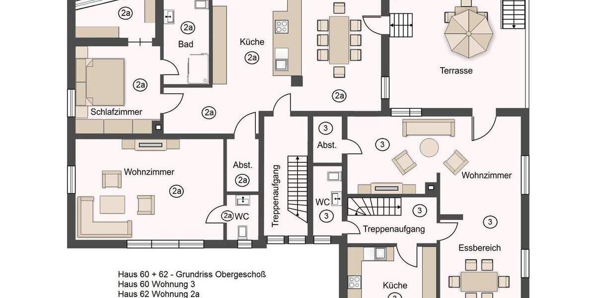 Wohn- und Geschäftshaus mit 3 Wohneinheiten, Büroräumen und Gartengrundstück 1 zimmer
