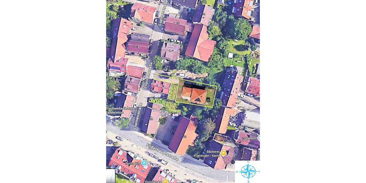 Grundstück zu verkaufen in Stuttgart Plieningen 379.000 € 415 m² zimmer