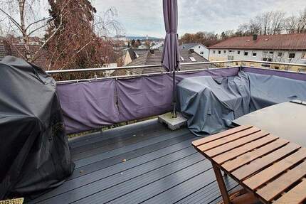 Gepflegte Wohnung mit toller Dachterrasse in idealer Lage! 4 zimmer