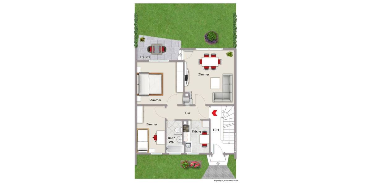 Reihenmittelhaus Sindelfingen Mitte - 7 Zimmer, 140 m&sup2;, 480.000&euro; | Angebot:26807364