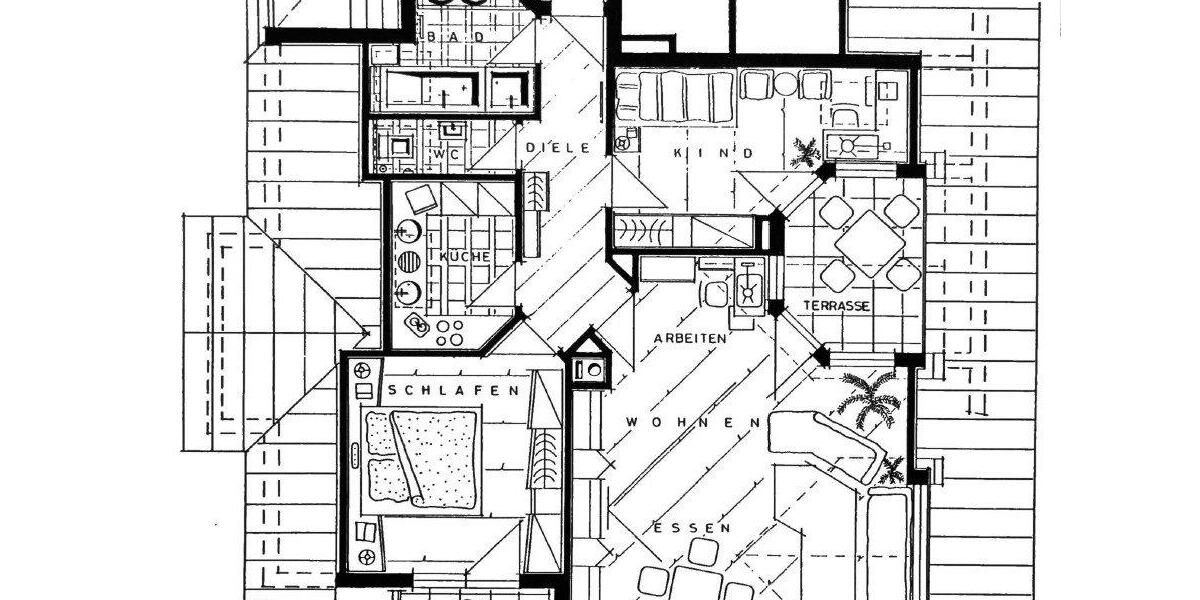 Dachgeschoßwohnung Stuttgart Fasanenhof-Ost - 3 Zimmer, 78 m&sup2;, 369.000&euro; | Angebot:26399776