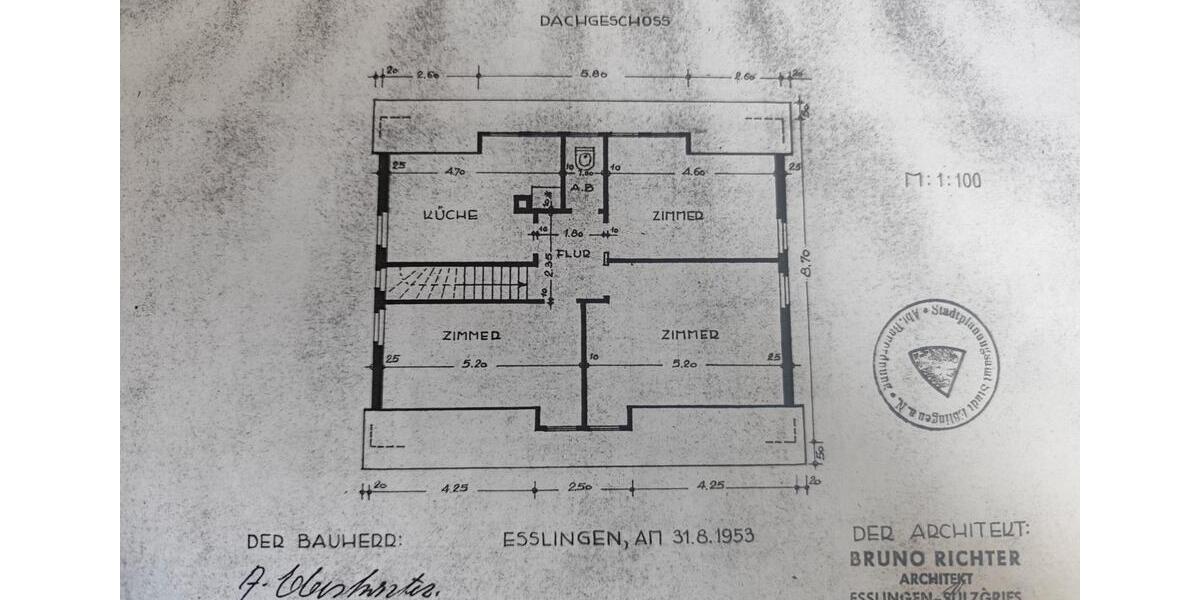 Mehrfamilienhaus, Wohnhaus Esslingen am Neckar Brühl - 10 Zimmer, 202 m&sup2;, 799.000&euro; | Angebot:26224268