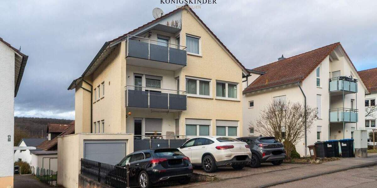 Etagenwohnung Wernau - 3 Zimmer, 88 m&sup2;, 285.000&euro; | Angebot:25107958