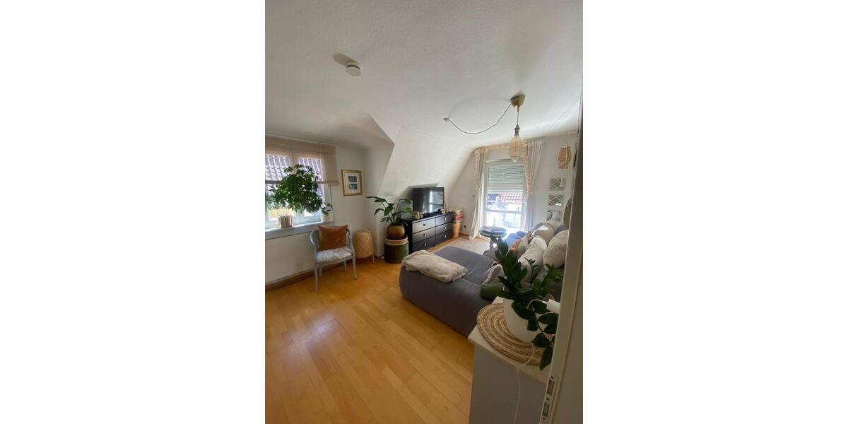 Dachgeschoßwohnung Stuttgart Luginsland - 2 Zimmer, 50 m&sup2;, 750&euro; | Angebot:26297555