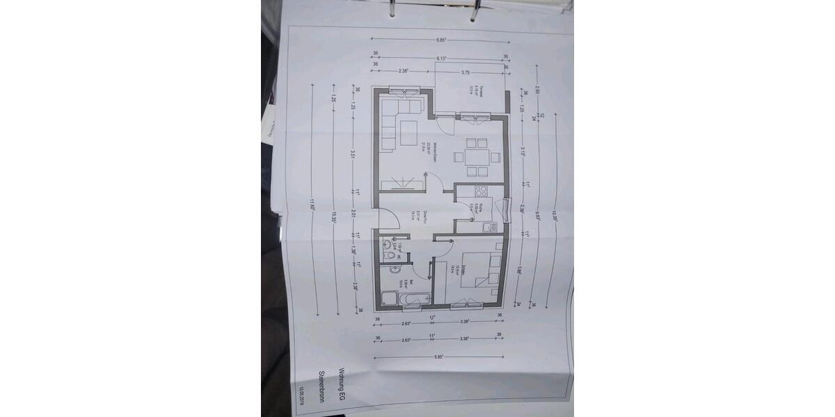 2 Zimmer EG Wohnung mit TerrasseGarten und Garage 2 zimmer
