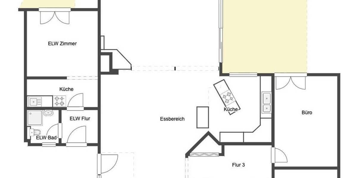 Bungalow Korntal-Münchingen Münchingen - 5 Zimmer, 181 m&sup2;, 795.000&euro; | Angebot:26920423