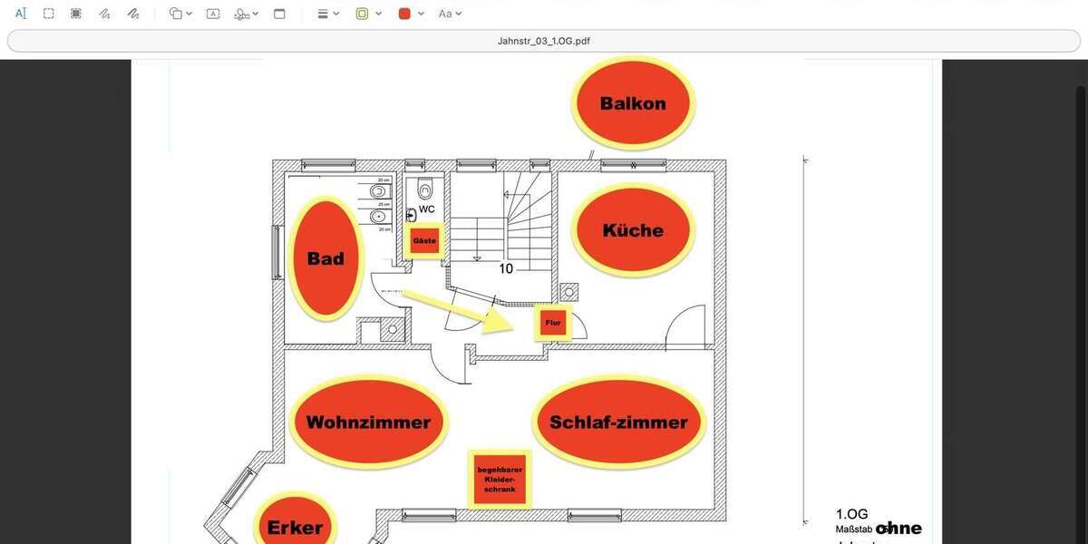 Etagenwohnung Böblingen - 2 Zimmer, 91 m&sup2;, 985&euro; | Angebot:26394690