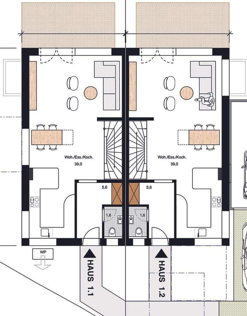NEUE DHH in Aussichtslage von S-Heumaden: 