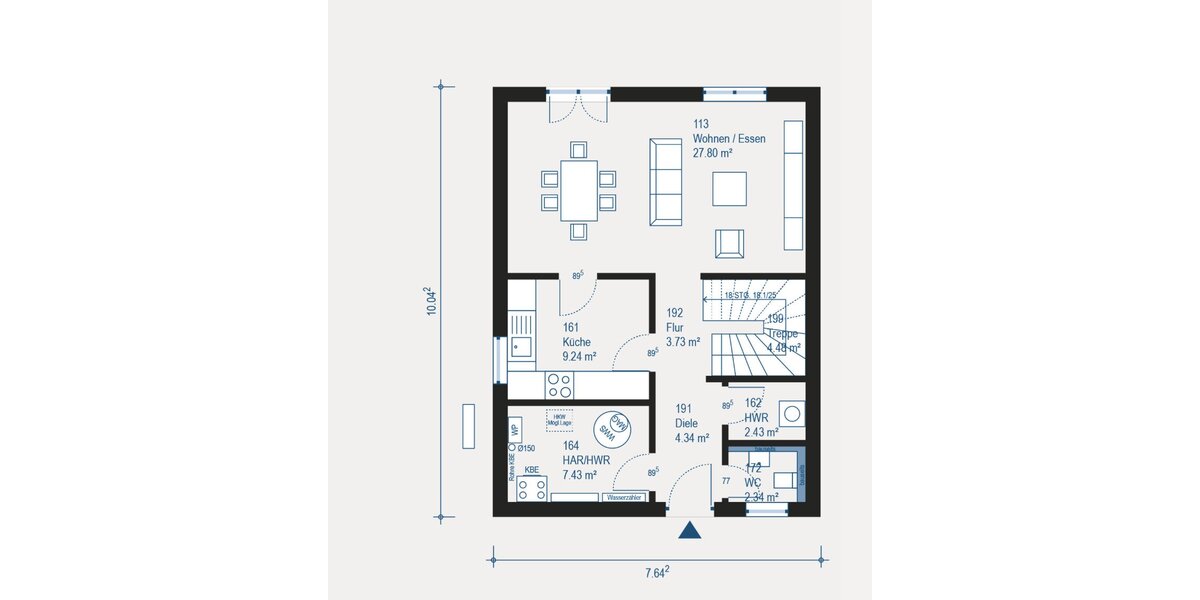 ? Ihr Reihenhaus-Volltreffer in Schönaich: Doppelhaushälfte mit Keller & eigenem Bauplatz! - Reihenendhaus Schönaich | Angebot:27350653