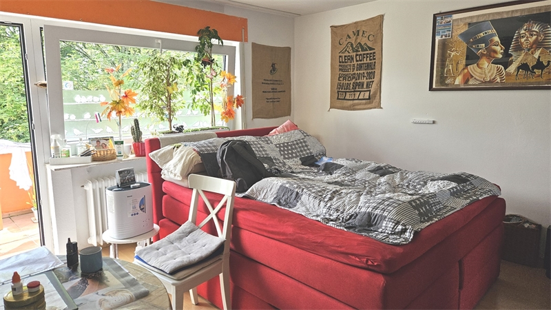 Schnucklige, 1-Zi.-Whg. mit EBK, Balkon und Stellplatz in Freiberg a.N. zu verkaufen