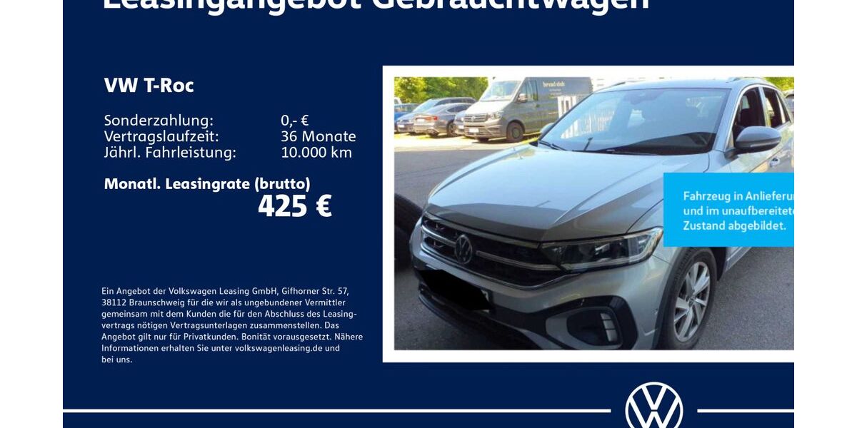 VW T-Roc 39.250 km 26.130 &euro; Stuttgart-Feuerbach 70469