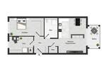 Etagenwohnung Sindelfingen Mitte - 3 Zimmer, 78 m&sup2;, 518.000&euro; | Angebot:26410412