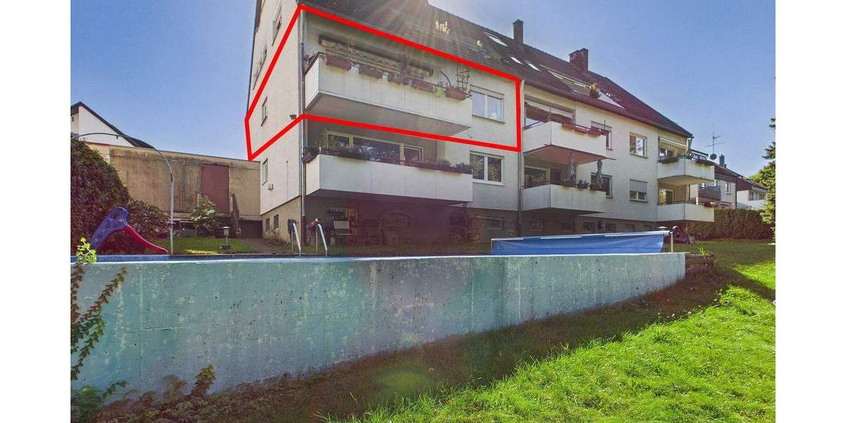 Etagenwohnung Stuttgart Heumaden - 3 Zimmer, 91 m&sup2;, 339.000&euro; | Angebot:23159700