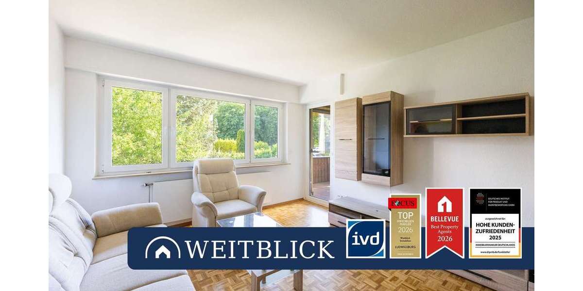 Etagenwohnung Ludwigsburg - 3 Zimmer, 73 m&sup2;, 990&euro; | Angebot:27141862