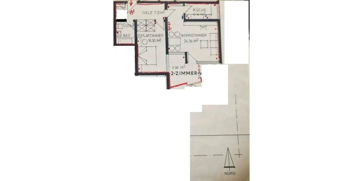 Etagenwohnung Leinfelden-Echterdingen Echterdingen - 2 Zimmer, 64 m&sup2;, 900&euro; | Angebot:26121061