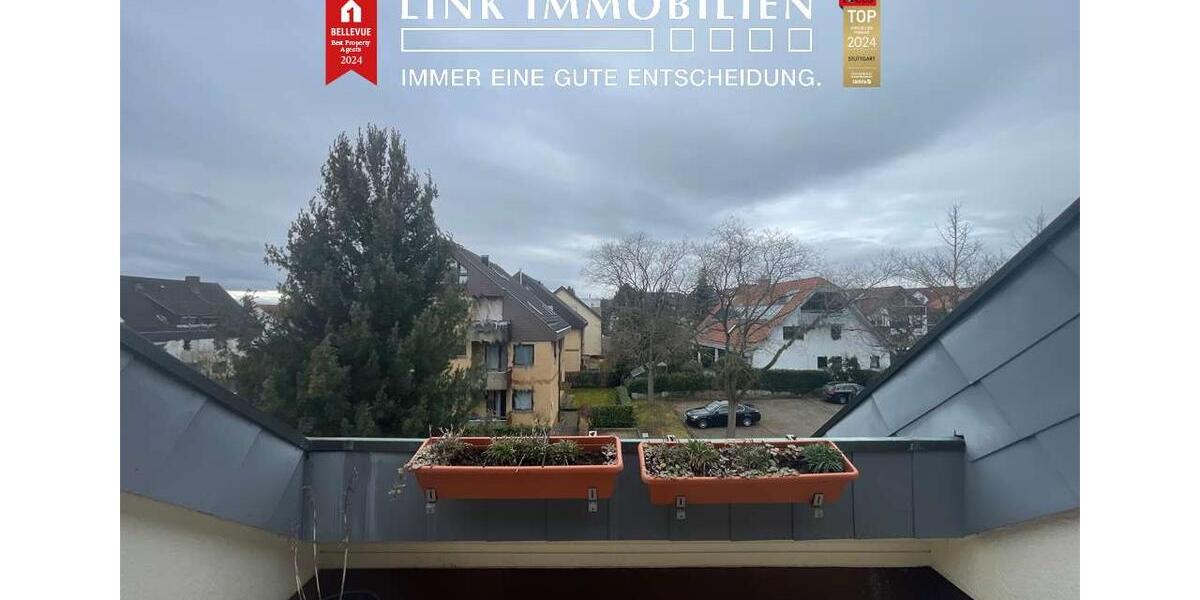 Dachgeschoßwohnung Stuttgart Sillenbuch - 3.5 Zimmer, 87 m&sup2;, 1.300&euro; | Angebot:25055223