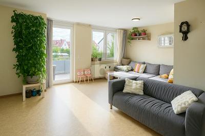 PERFEKTER SCHNITT IN EINEM SEHR GEPFLEGTEN HAUS - Etagenwohnung Markgröningen | Angebot:26566266