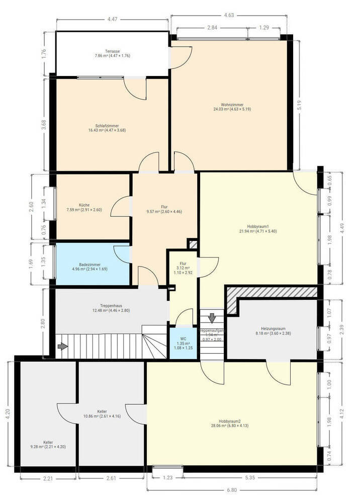 Außergewöhnliches Einfamilienhaus mit EinliegerWohnung in Remshalden zu verkaufen!