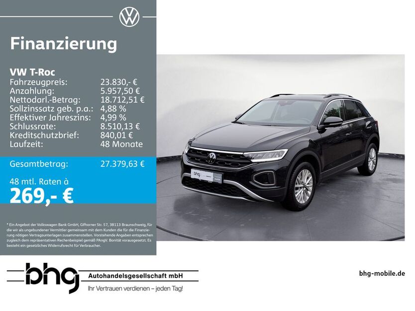 VW T-Roc 25.013 km 23.830 € Reutlingen 72770