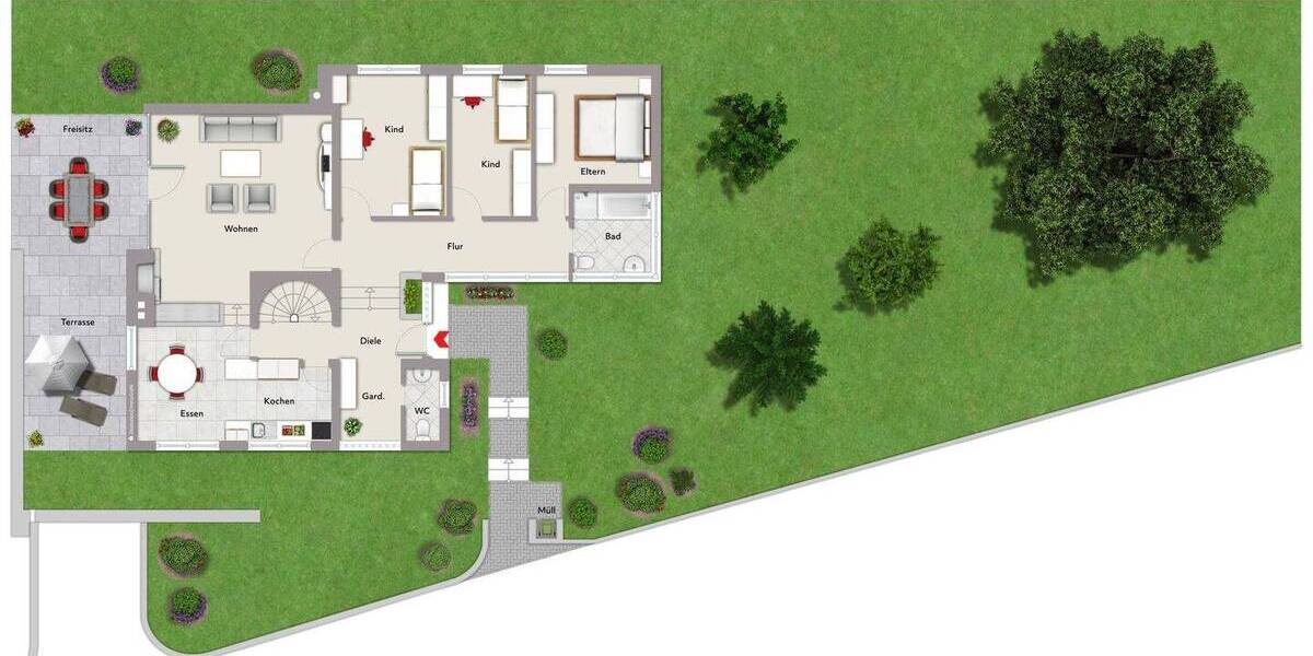 Einfamilienhaus Weil der Stadt Hausen - 4 Zimmer, 102 m&sup2;, 390.000&euro; | Angebot:26161856