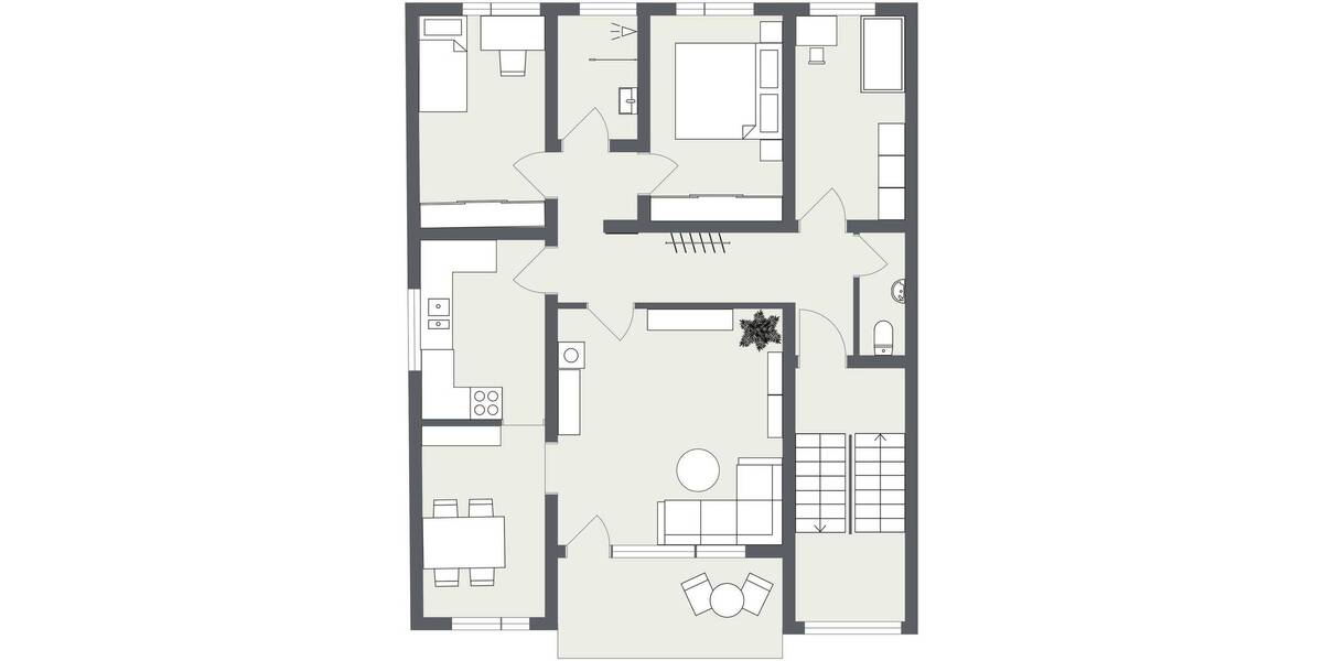 Etagenwohnung Metzingen - 4 Zimmer, 96 m&sup2;, 329.000&euro; | Angebot:26141269